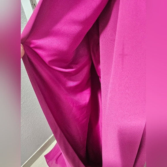 Tulle & Chantilly Pink Formal Gown - Picture 6 of 10